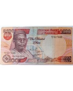 Nigéria 100 Naira 1999