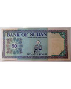 Sudão 50 Dinares 1992