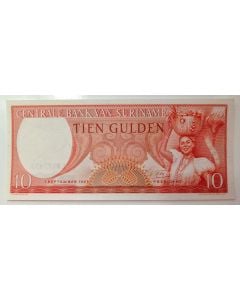 Suriname 10 Gulden 1963 FE