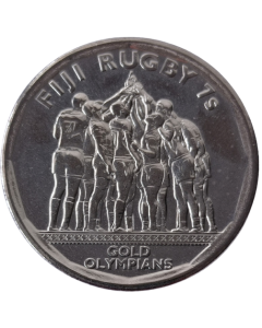 Fiji 50 Cents 2017 - Campeões das Olimpíadas de 2016 do Fiji Rugby 7