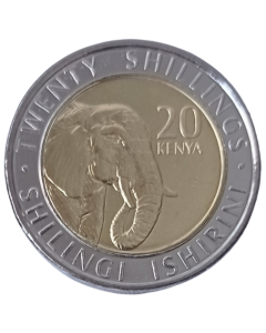 Quênia 20 Shillings 2018 FC