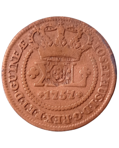 Brasil 40 Réis 1757 - Escudete - Guiné