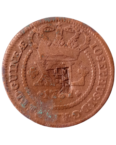 Brasil 40 Réis 1757 - Escudete - Guiné