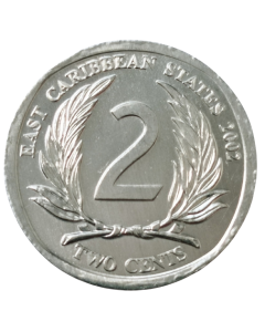 Caribe Oriental 2 Cents 2002 FC