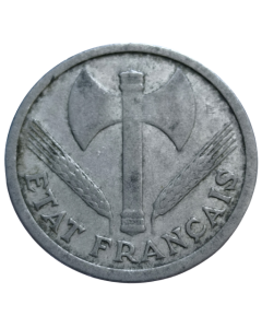 França 2 Francos 1943 - Ocupação Alemã