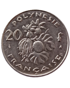 Polinésia Francesa 20 Francos 1998