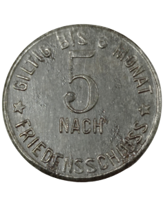 Cidade de Gemünden am Main 5 Pfennig 1914/1924 - Notgeld