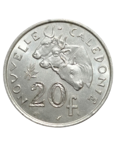 Nova Caledônia 20 Francos 1967
