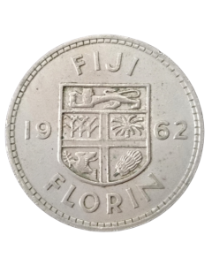 Fiji 1 Florin  1962 - Colônia Britânica