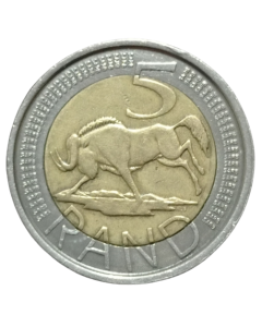 África do Sul 5 Rand 2005
