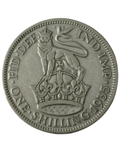 Reino Unido 1 Shilling 1935 - Prata
