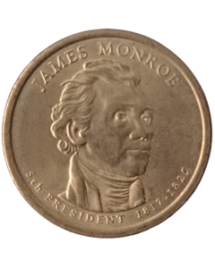 Estados Unidos 1 Dólar 2008 - Presidente dos EUA - James Monroe (1817-1825)