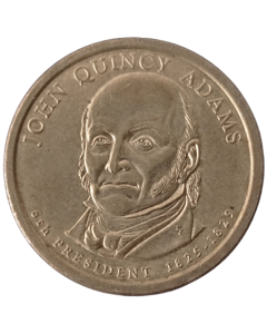 Estados Unidos 1 Dólar 2008 - Presidente dos EUA - John Quincy Adams (1825-1829)