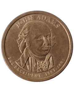 Estados Unidos 1 Dólar 2007 - Presidente dos EUA - John Adams (1797-1801)
