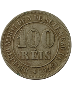 Brasil 100 Réis 1883