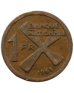 Katanga 1 Francos 1961