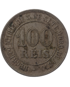 Brasil 100 Réis 1885