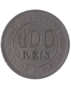 Brasil 100 Réis 1885