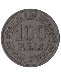 Brasil 100 Réis 1985
