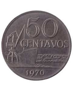 Brasil 50 Centavos 1970