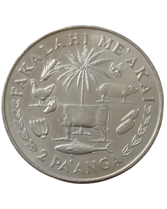 Reino de Tonga 2 pa'anga 1975 FAO