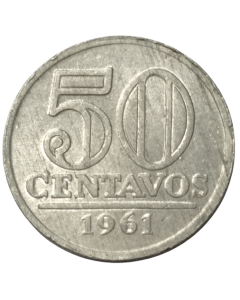 Brasil 50 Centavos 1961