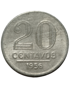 Brasil 20 Centavos 1956