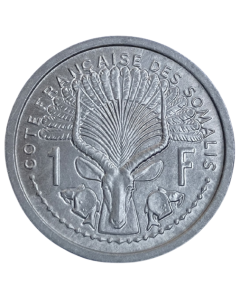 Somalilândia Francesa 1 franco 1959