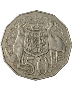 Austrália 50 Cents 1983