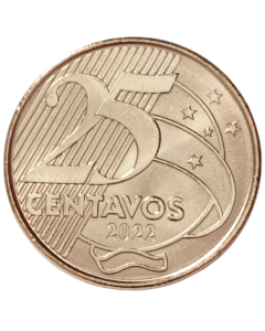 Brasil 25 centavos 2022 FC 