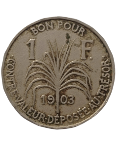 Guadalupe 1 franco 1903