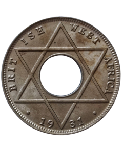 África Ocidental Britânica 1/10 pence 1931
