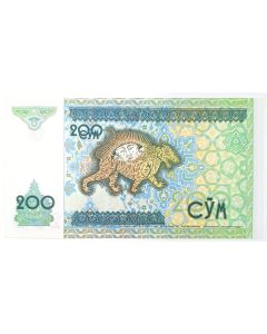 Uzbequistão 200 So'm 1997 FE