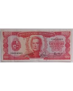 Uruguai 100 Pesos 1967
