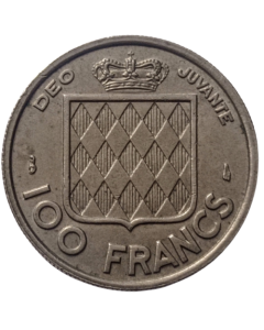 Mônaco 100 francos 1956