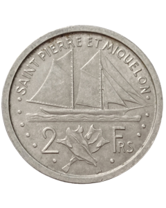 São Pedro e Miquelão 2 francos 1948