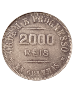 Brasil 2000 Réis 1911
