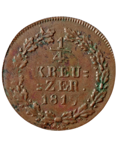 Nassau ¼ kreuzer 1819
