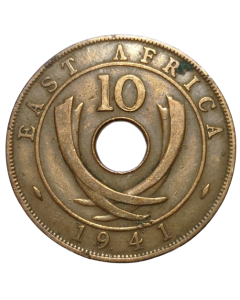 África Oriental Britânica 10 centavos 1941