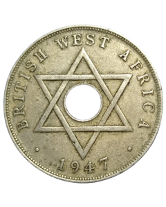 África Ocidental Britânica 1 Cent 1947