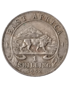 África Oriental Britânica 1 shilling 1952