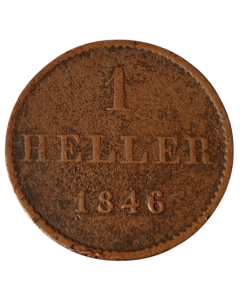 Frankfurt 1 Heller 1846