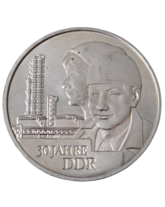 Alemanha Oriental 20 mark 1979 - 30º aniversário da RDA