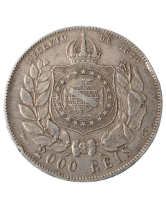 Brasil 2000 réis 1888 (Prata)
