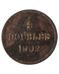 Guernsey 4 doubles 1902