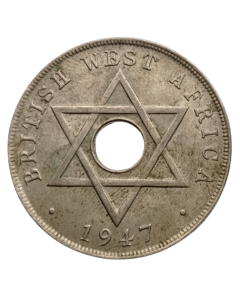 África Ocidental Britânica 1 Penny 1947