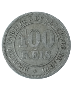 Brasil 100 réis 1883
