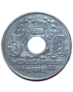 Índias Orientais Holandesas 5 centavos 1921