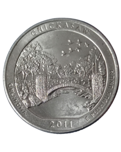 Estados Unidos ¼ dólar 2011 - Chickasaw National Recreation Area