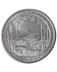 Estados Unidos ¼ dólar 2013 - Floresta Nacional White Mountain